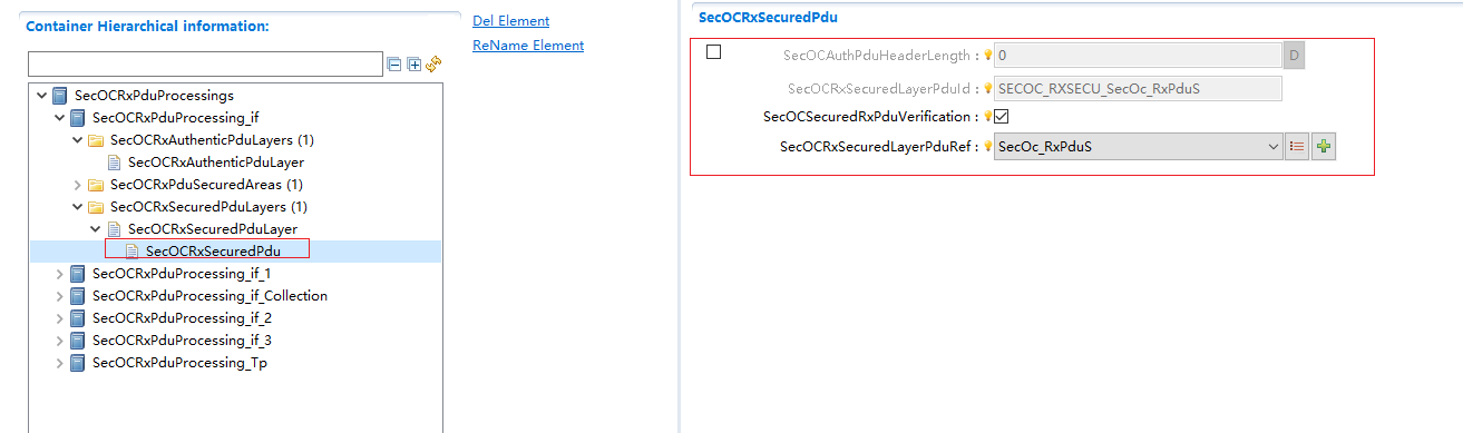 Config RxSecured