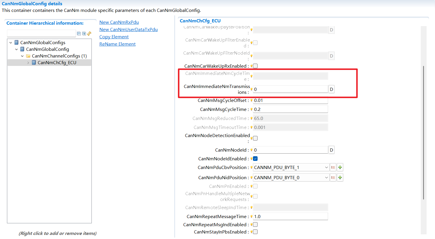 CanNmImmediateNmTransmission