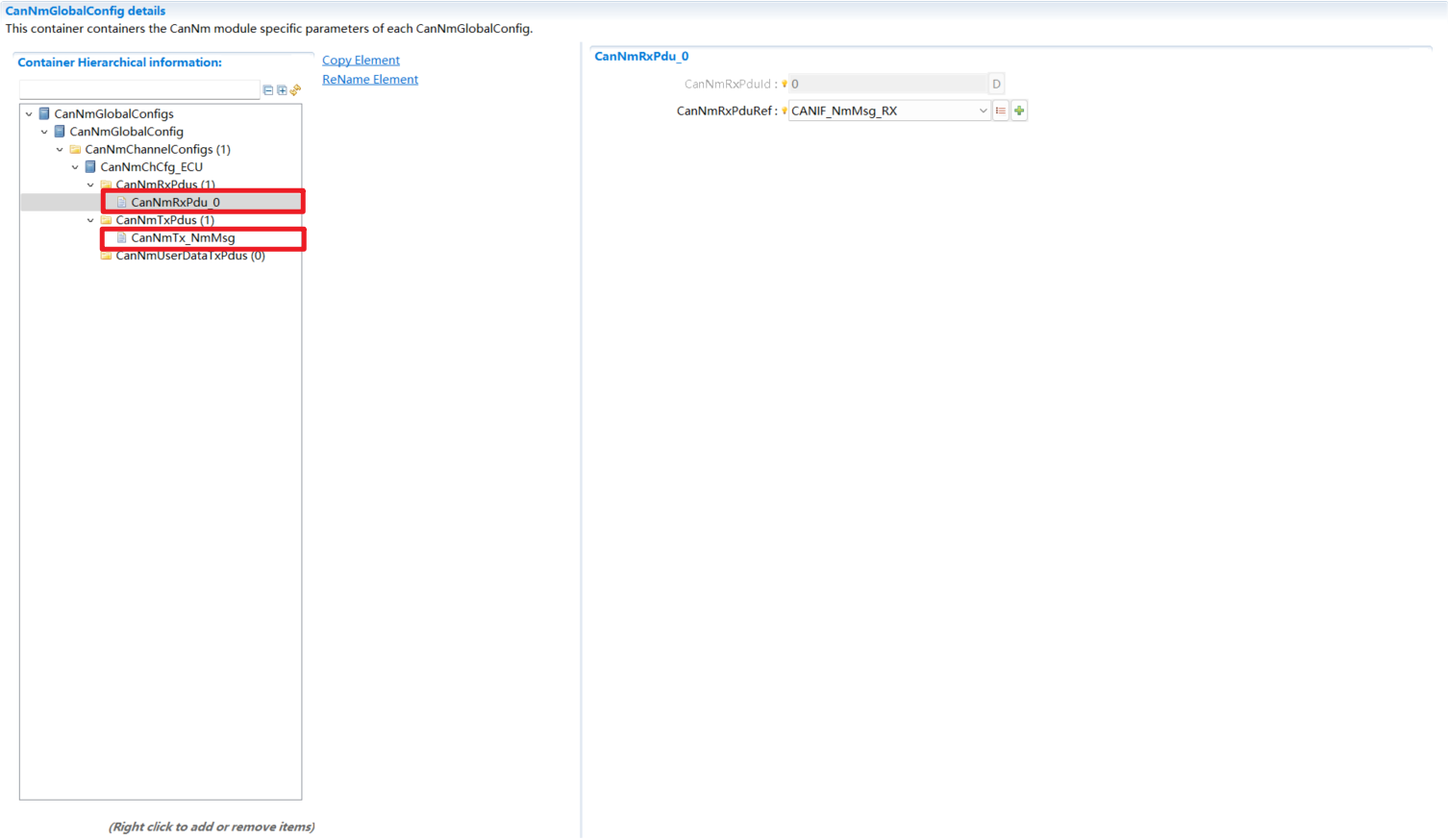 CanNmPdu基础配置(CanNmPdu Basic Configuration)