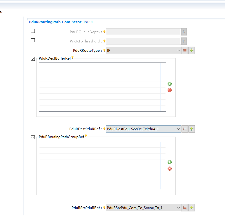 发送时将SecOC与PduR串起来 (String SecOC and PduR together during sending)