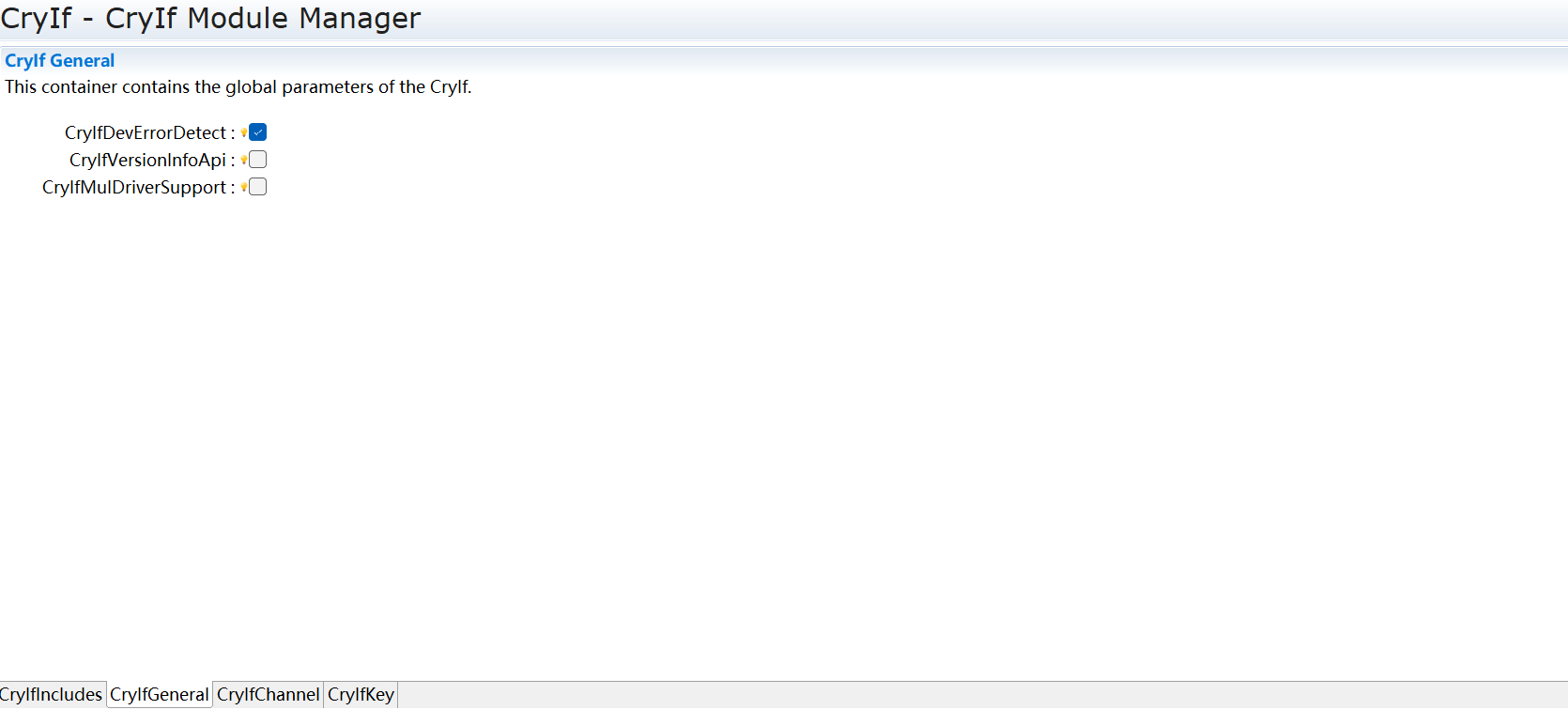 CryIfGeneral配置图 (CryIfGeneral Configuration Diagram)