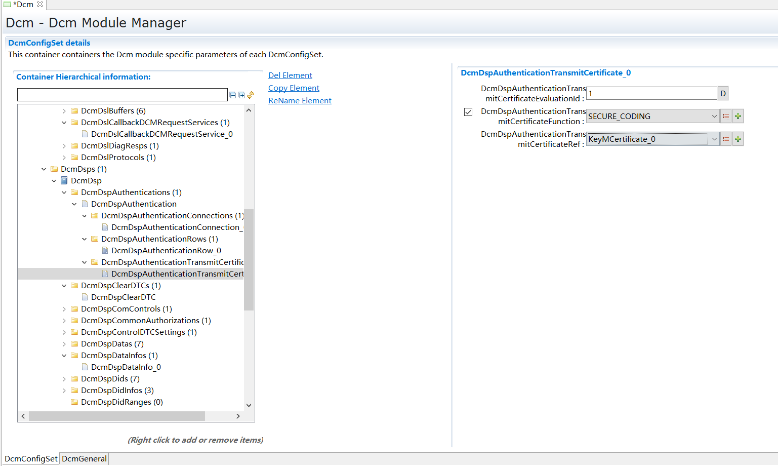 DcmDspAuthenticationTransmitCertificate