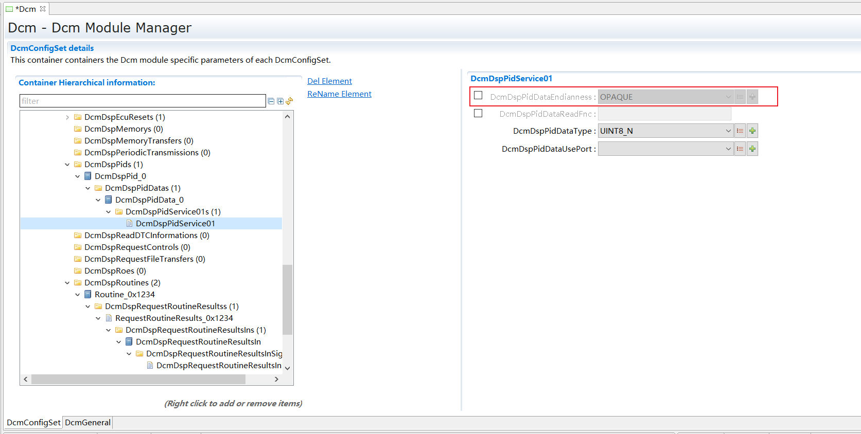DcmDspPidDataEndianness