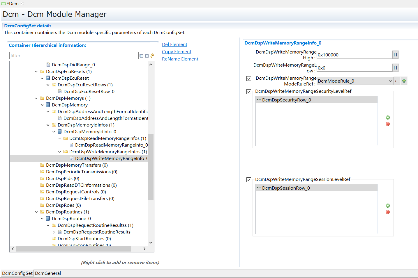 DcmDspWriteMemoryRangeInfo