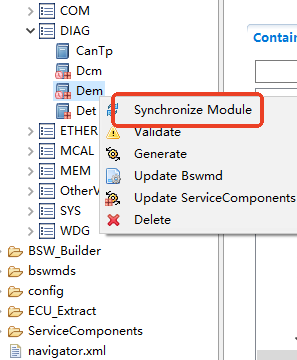 DemSYNCModule配置图(DemSYNCModule Configuration Diagram)