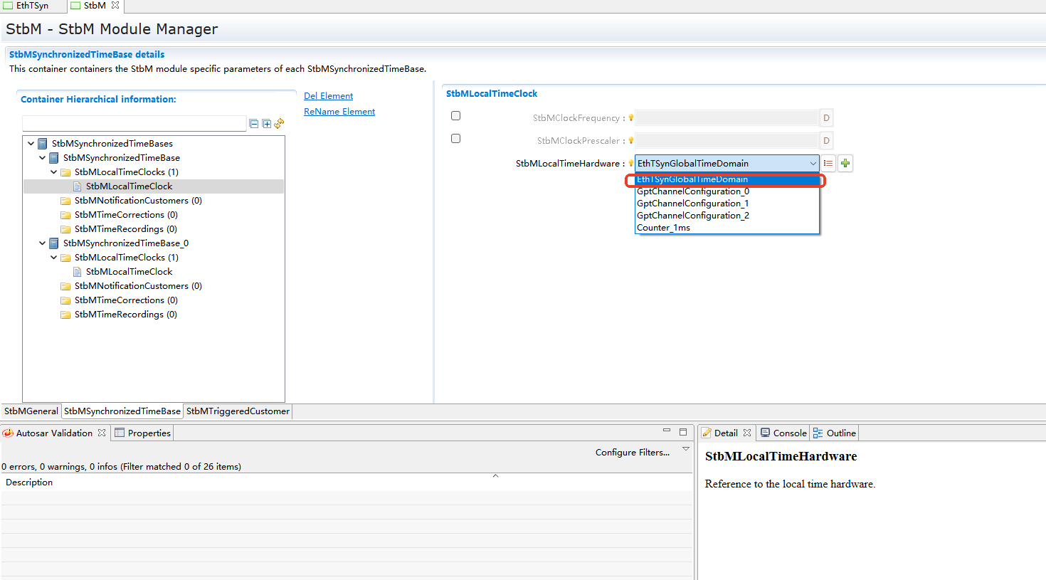 StbM时钟源配置的图片 (Picture of StbM Clock Source Configuration)