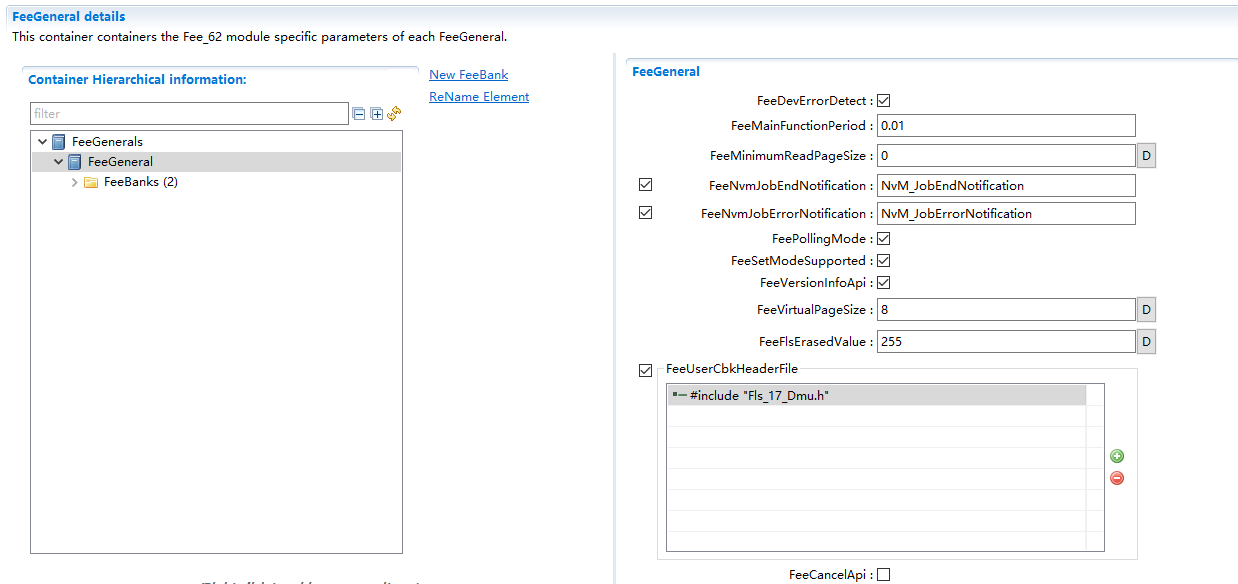 Fee模块配置图 (Fee Module Configuration Diagram)