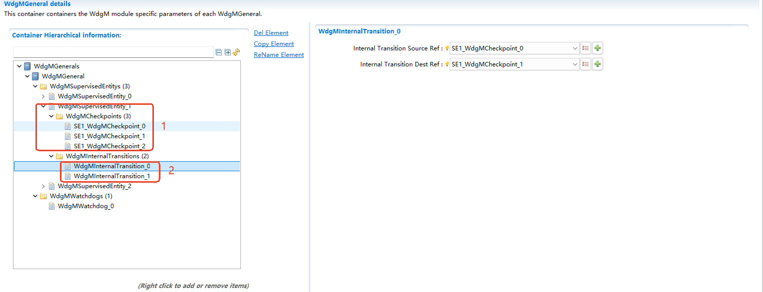 Internal Logical监督配置(Internal Logical supervision configuration)
