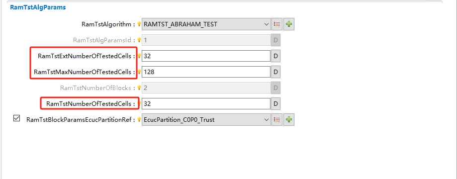 RamTst模块TestCells配置图 (TestCells Configuration Diagram of RamTst Module)