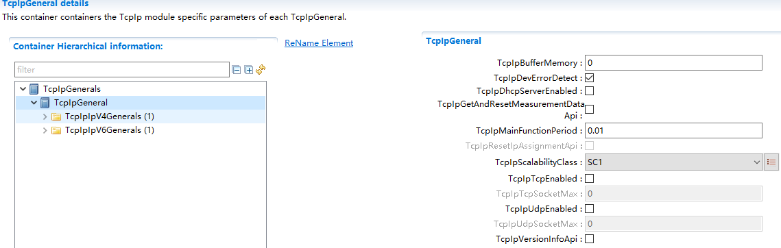 TcpIpGeneral容器配置图 (TcpIpGeneral Container Configuration Diagram)