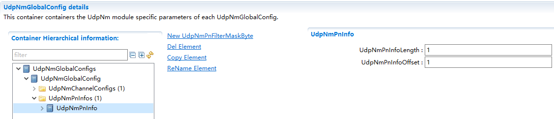 UdpNmPnInfo容器配置图 (UdpNmPnInfo Container Configuration Diagram)
