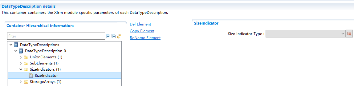 SizeIndicator容器配置图 (SizeIndicator Container Configuration Diagram)