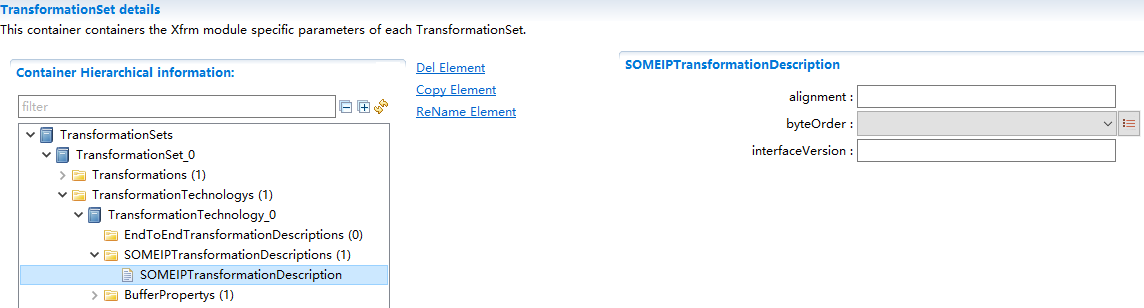 SOMEIPTransformationDescription容器配置图 (SOMEIPTransformationDescription Container Configuration Diagram)