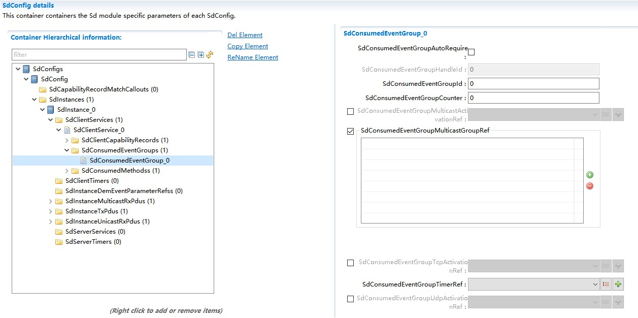 SdConsumedEventGroup容器配置图 (SdConsumedEventGroup Container Configuration Diagram)
