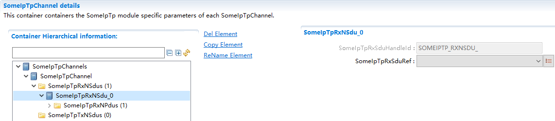 SomeIpTpRxNSdu容器配置图 (SomeIpTpRxNSdu Container Configuration Diagram)