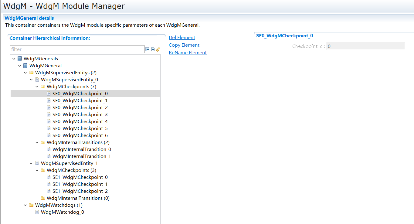 WdgM监督实体配置1 (WdgM Supervision Entity Configuration)