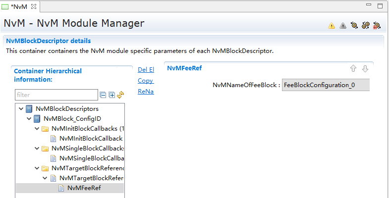 NvMTargetBlockReference容器配置图1 (Diagram for NvM Target Block Reference Container Configuration)